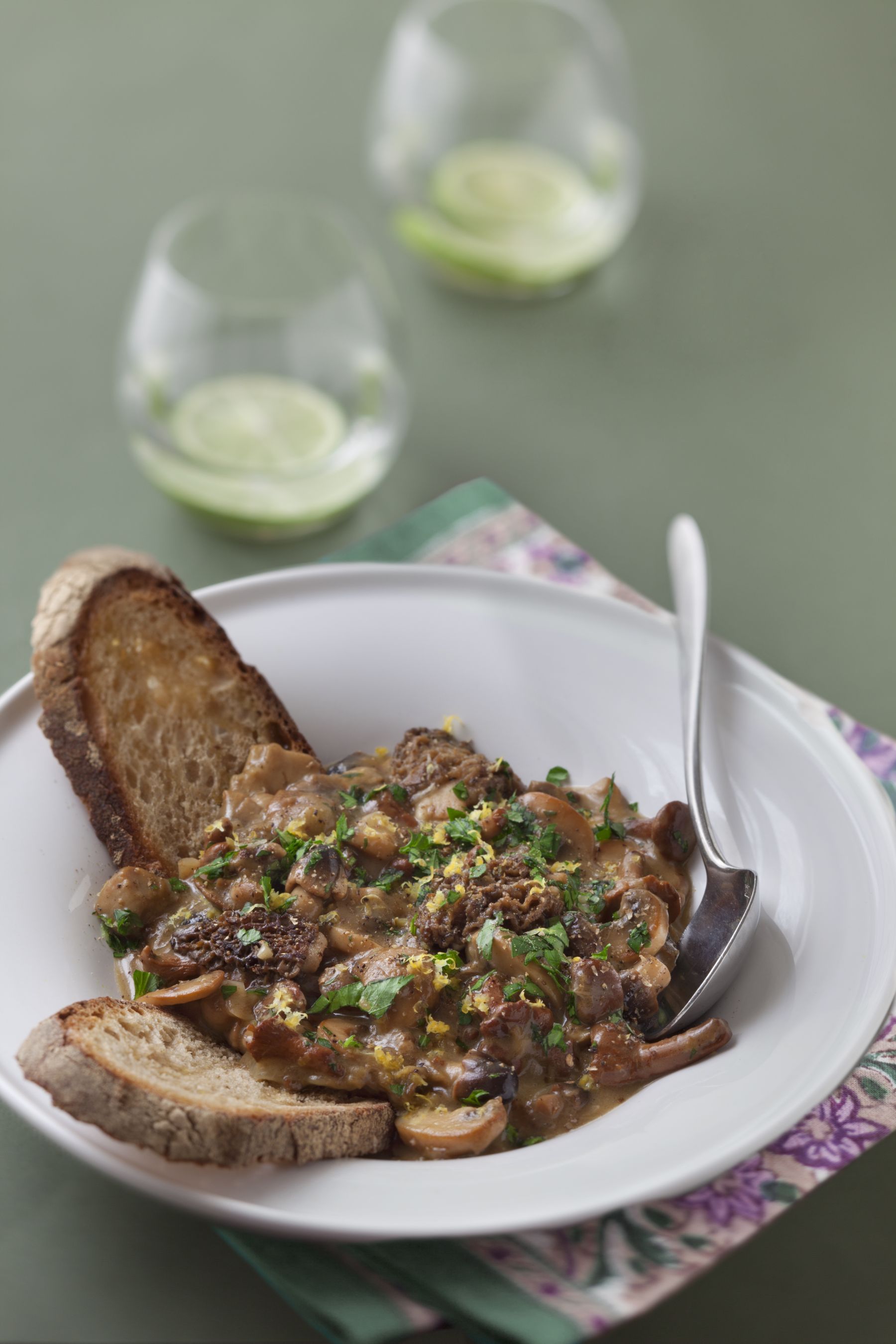 Recette Croute Aux Morilles Franc Comtoise Croute aux morilles