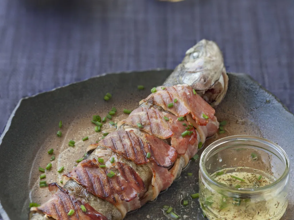 truites grillées au barbecue