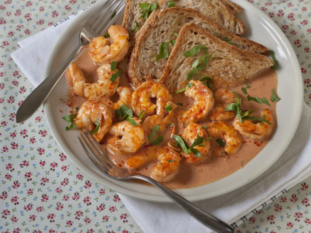 scampis à l'italienne (recette maison)