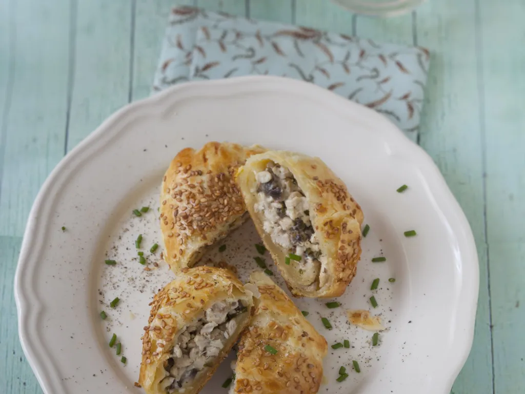 chaussons au poulet