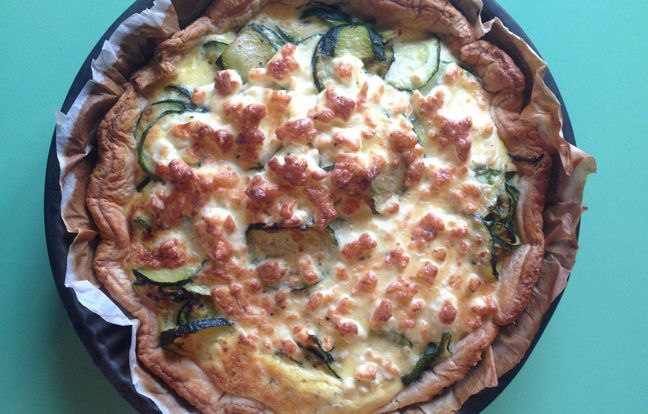 Tarte Grecque Courgettes Feta : Recette De Tarte Grecque Courgettes ...