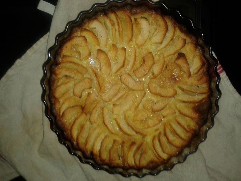 Tarte Moelleuse Aux Pommes Sans Pate Recette De Tarte Moelleuse Aux Pommes Sans Pate