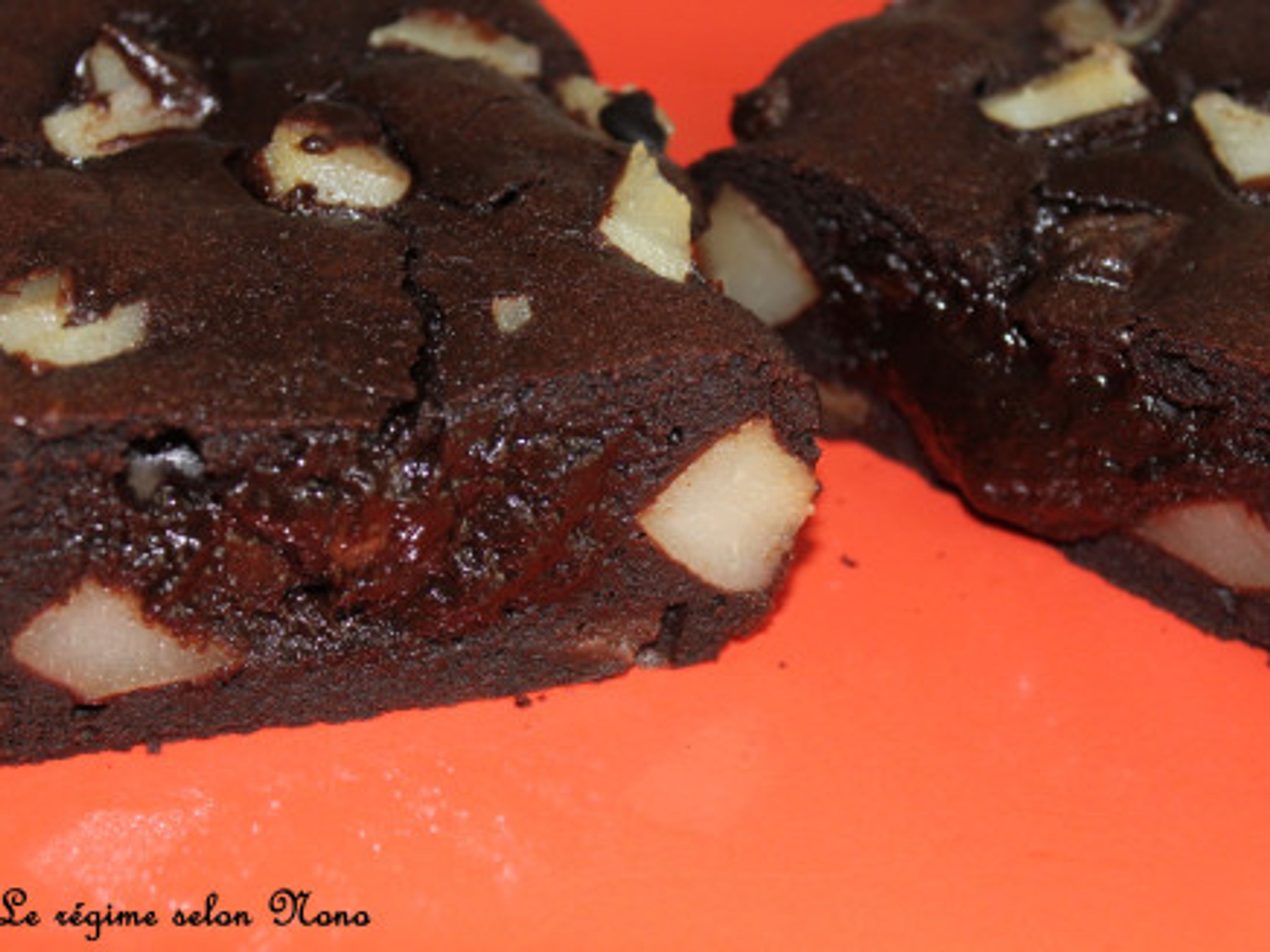 Moelleux Poire Chocolat Marmiton