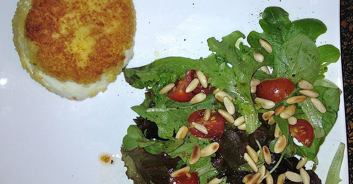 Mozzarella panée fourré à la pancetta : recette de Mozzarella panée