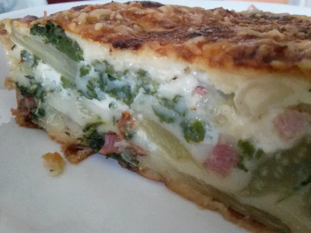 tarte sans pâte aux blettes