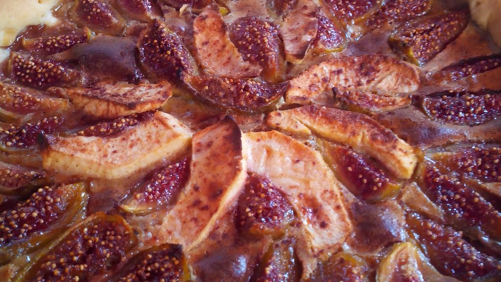 Tarte Aux Figues Et Aux Pommes Recette De Tarte Aux Figues Et Aux Pommes