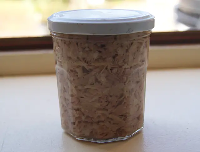 Rillettes de poulet à l'ancienne : recette de Rillettes de poulet à l