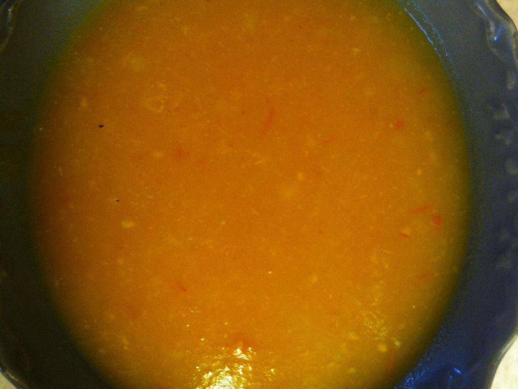 Soupe de moules-coco aux oranges - Régal