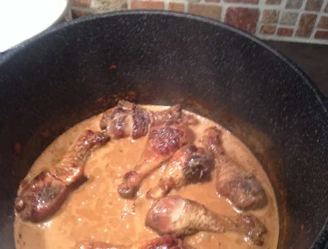 Poulet à la vanille : recette de Poulet à la vanille