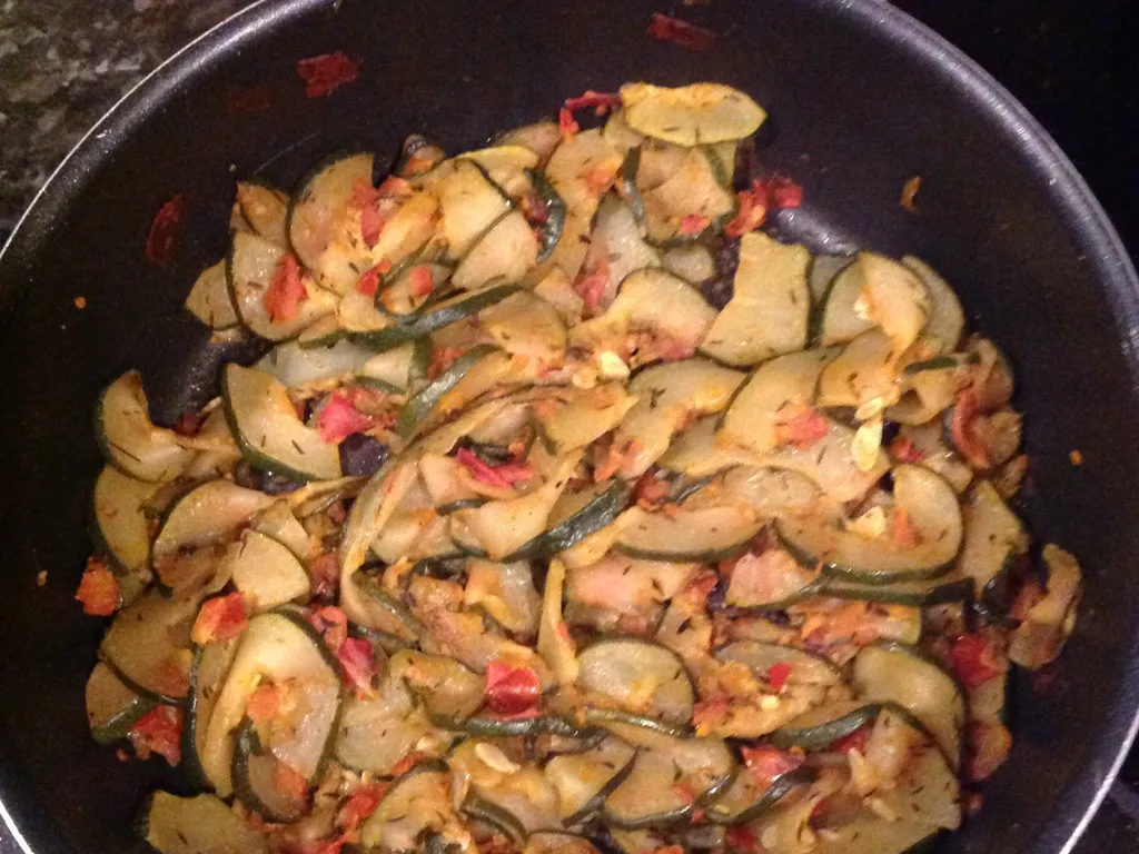 courgettes au curry