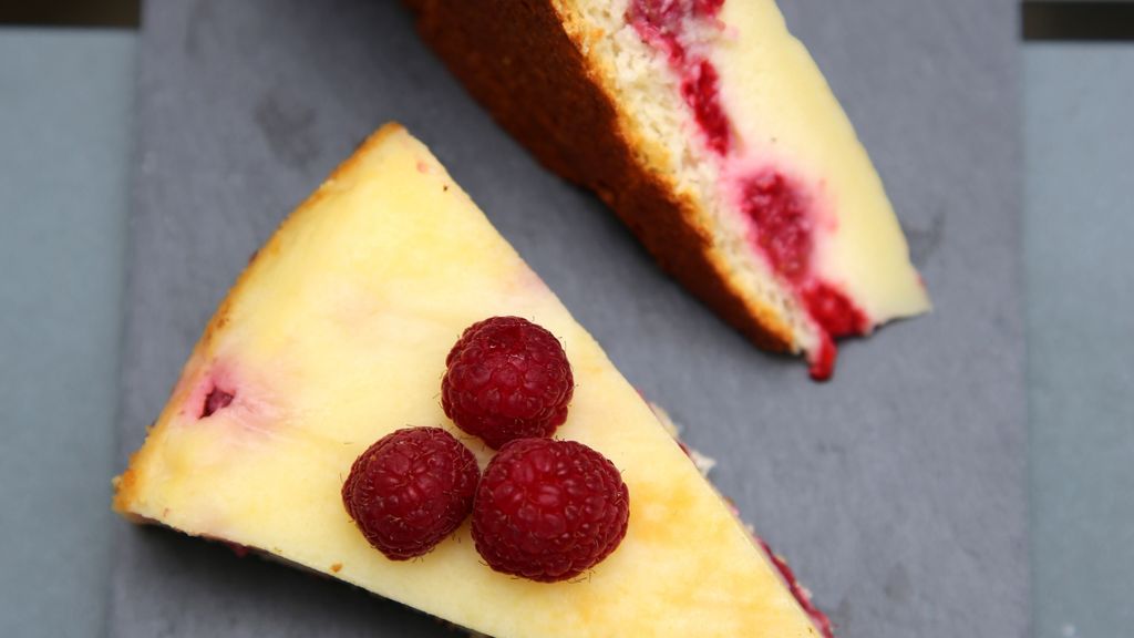 Gateau Magique Au Chocolat Blanc Et Framboises Recette De Gateau Magique Au Chocolat Blanc Et Framboises