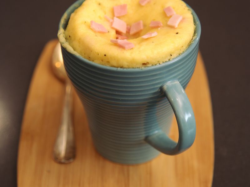 Mug Cake Jambon Fromage Recette De Mug Cake Jambon Fromage