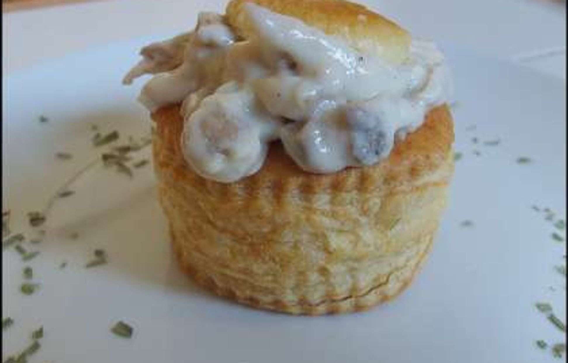 Bouchées à la reine végétariennes champignon/poivron : Recette de