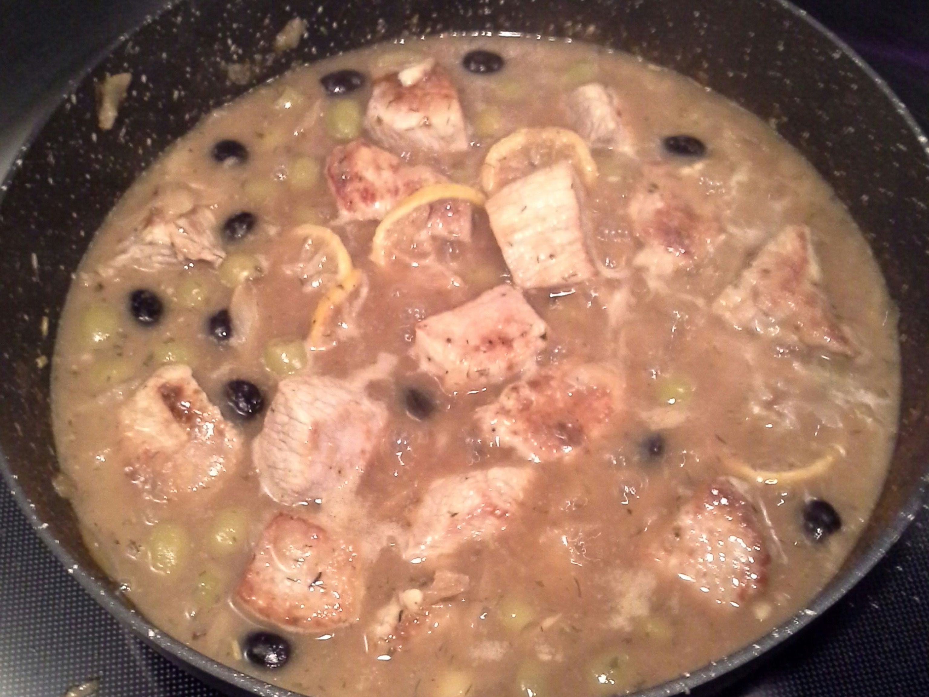 Sauté De Veau Aux Olives Et Citron Recette De Sauté De Veau Aux