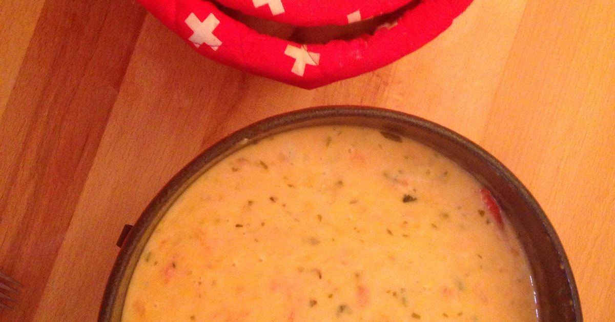 Fondue aux tomates valaisanne recette de Fondue aux tomates valaisanne