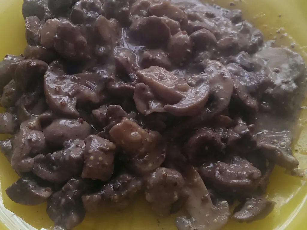 rognons de veau aux champignons et au porto