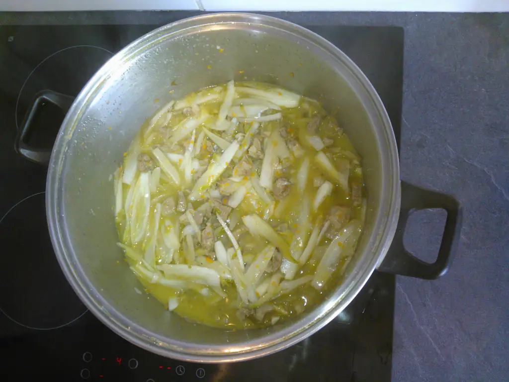 râgout d'agneau aux endives