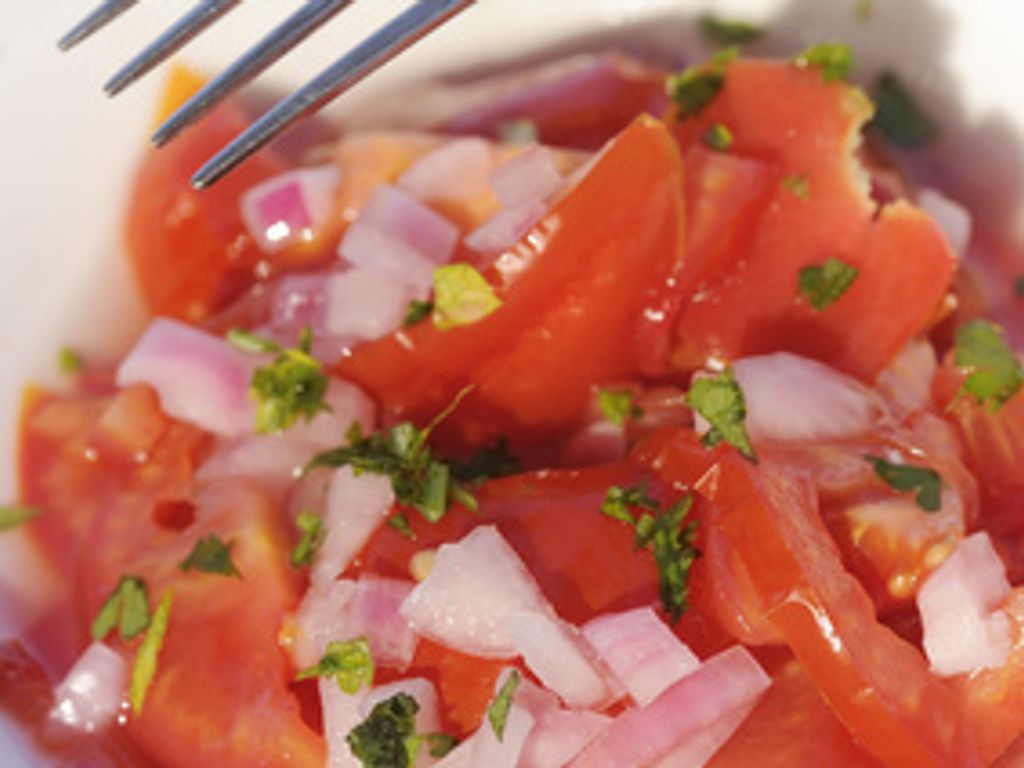 Salade De Tomates Et Oignon Rouge Recette De Salade De Tomates Et