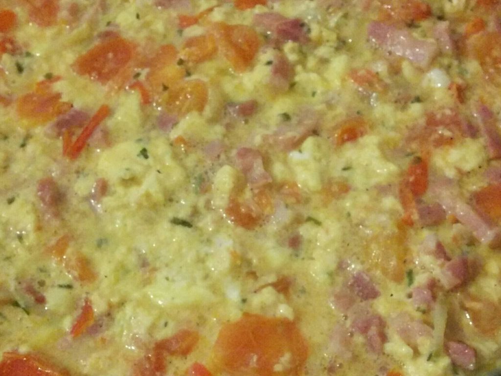 Omelette Tomate Lardon Recette De Omelette Tomate Lardon