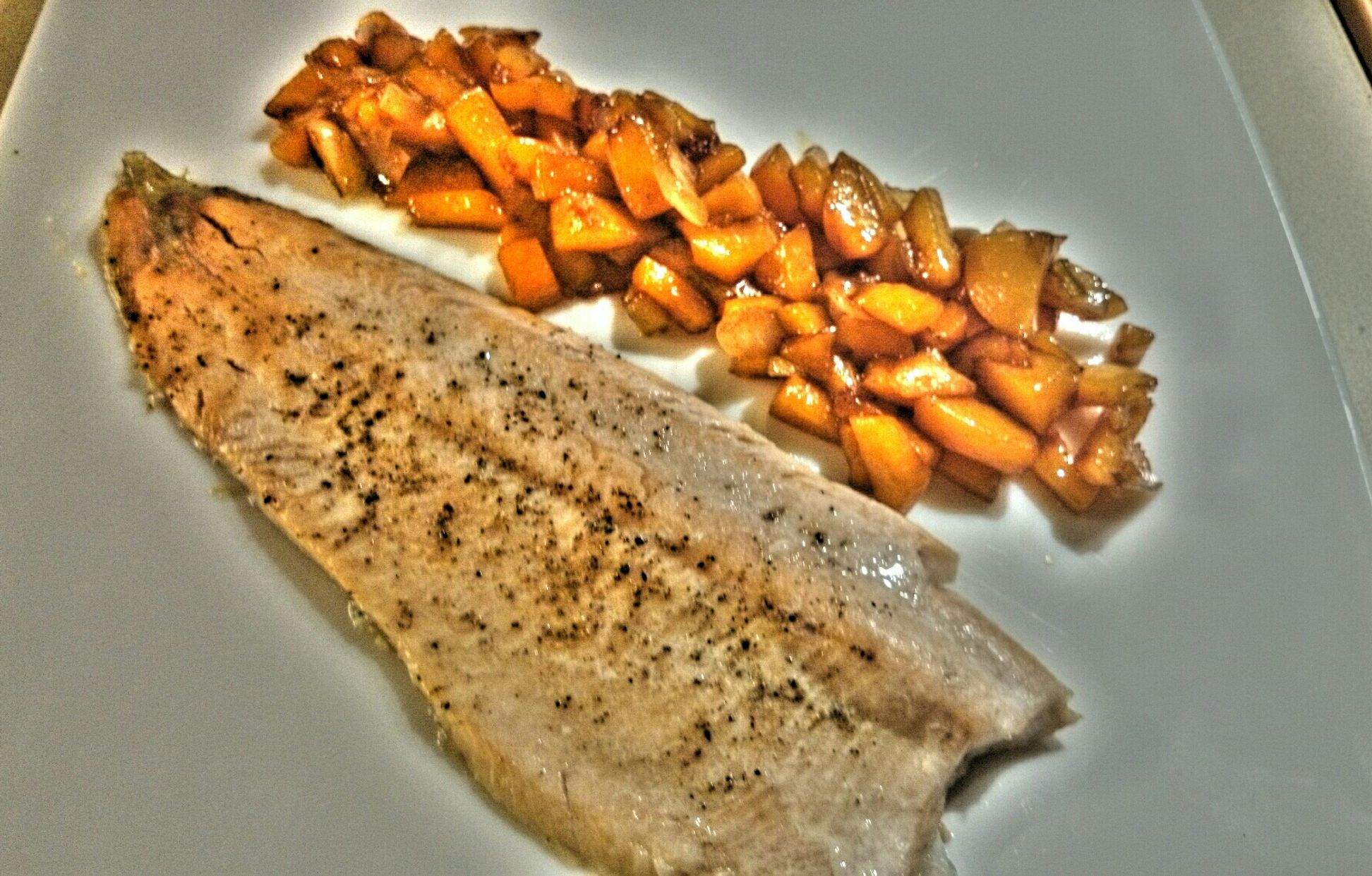 Truite aux pêches Recette de Truite aux pêches Marmiton Truite aux pêches Recette de Truite aux pêches Marmiton