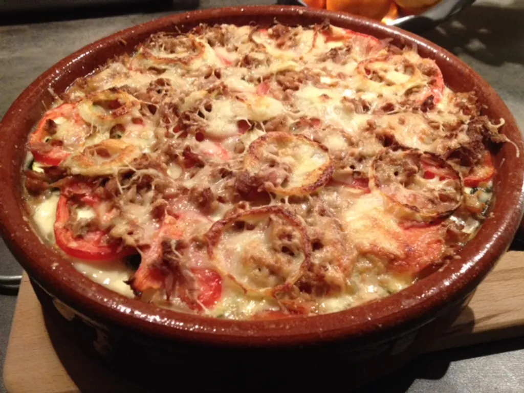 gratin thon courgette facile