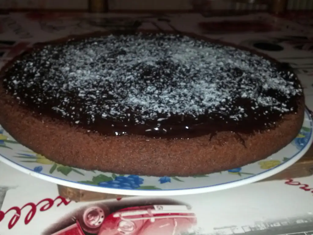 gâteau léger au chocolat noir