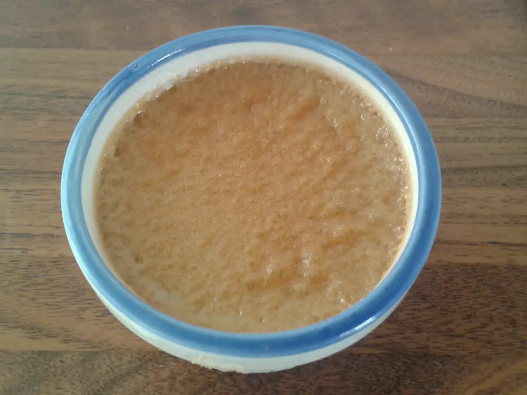 crème brûlée au nutella