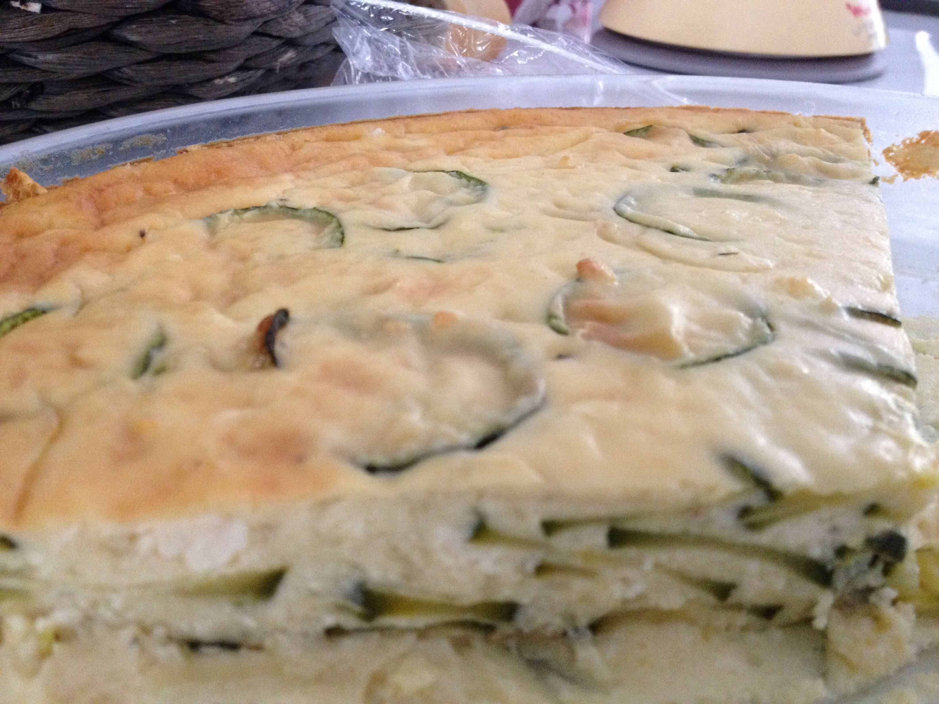 Clafoutis A La Brousse Et Aux Courgettes Recette De Clafoutis A La Brousse Et Aux Courgettes