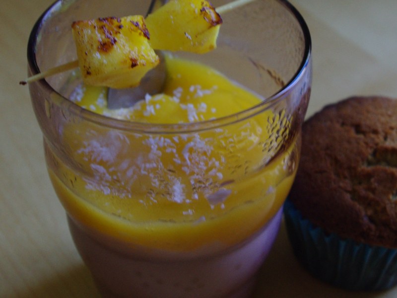 Tapioca Au Lait De Coco Et Son Coulis De Mangue Recette De