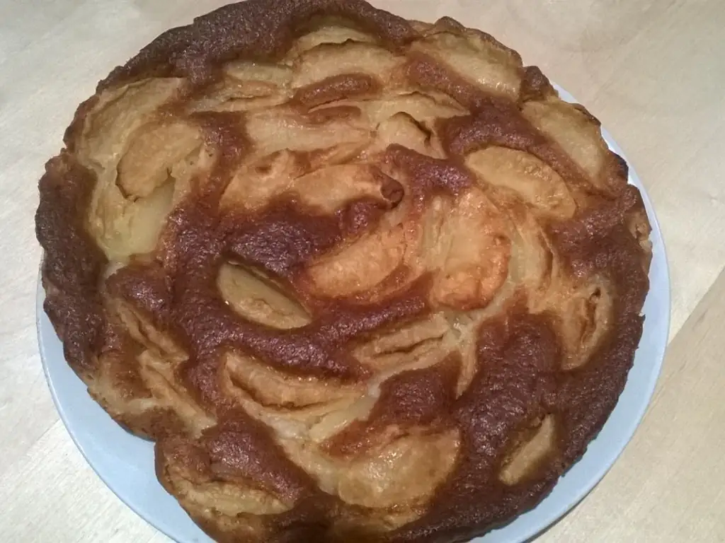 gâteau aux pommes sans oeuf
