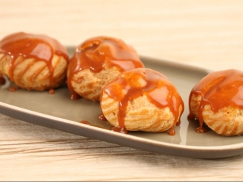 Petits Choux Au Caramel Beurre Salé Recette De Petits