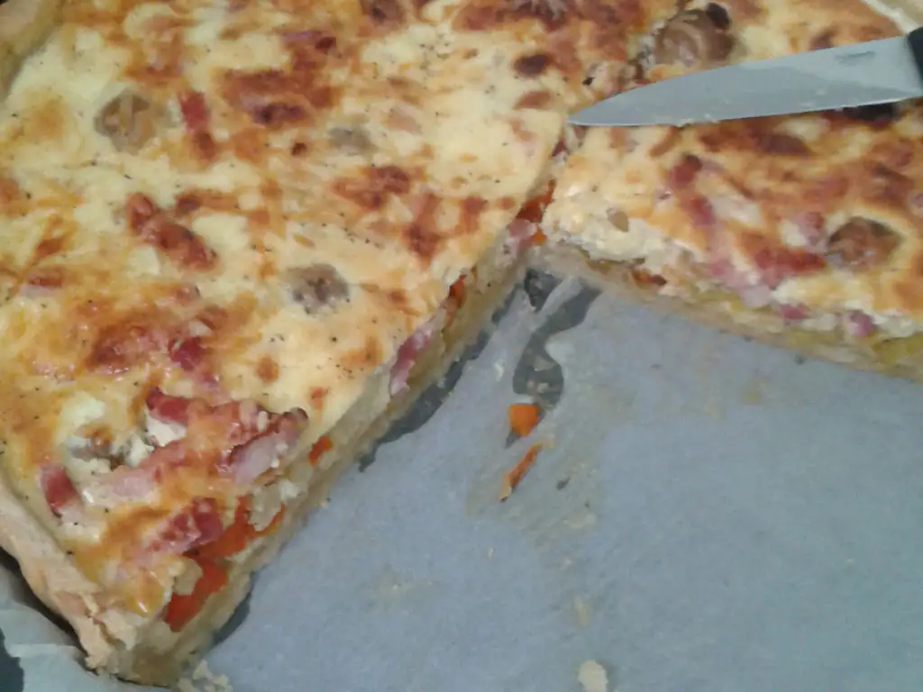 quiche à la bière