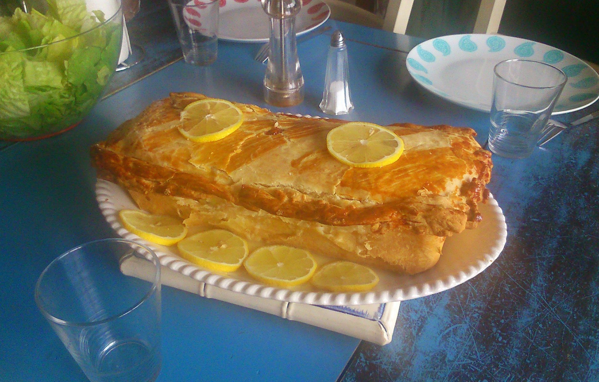 Terrine en croûte aux 3 poissons Recette de Terrine en croûte aux 3