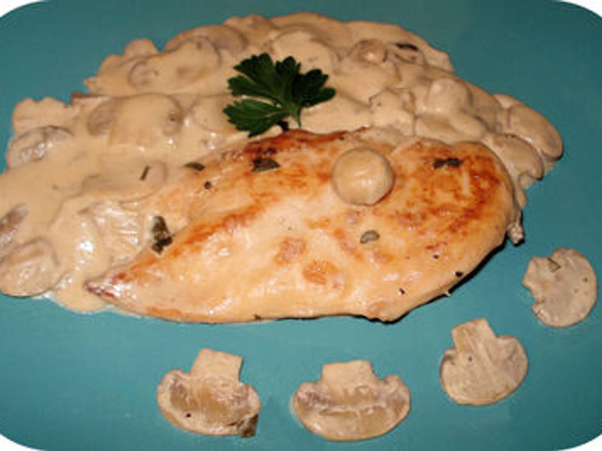 Escalopes de dinde à la normande