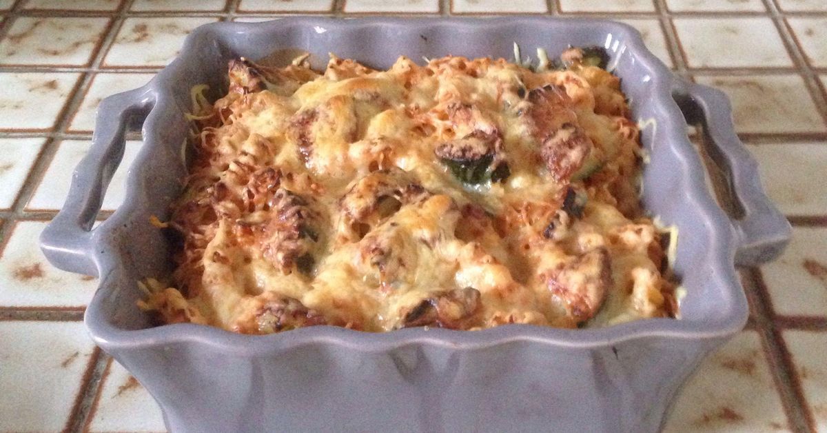 Gratin De Pâtes Au Boeuf, Courgettes Et Mascarpone : Recette De Gratin ...