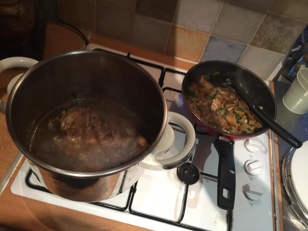 ris de veau aux cèpes de dordogne