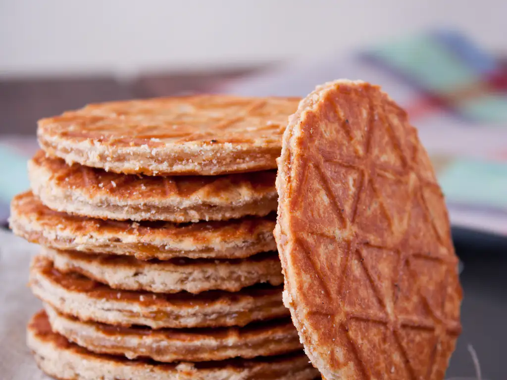 gaufres hollandaises (stroopwafels)