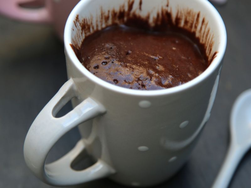 Mug Cake Nutella Au Micro Ondes Recette De Mug Cake Nutella Au