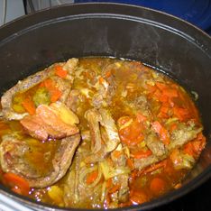 Sauté d'agneau au curry