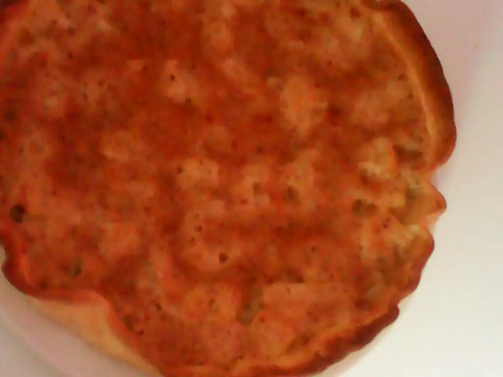 tarte à l'ananas et poudre d'amande