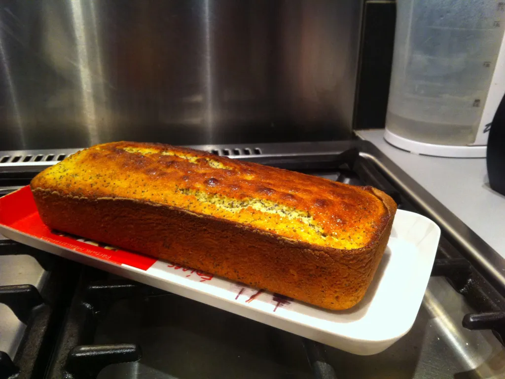 cake au citron et au sésame