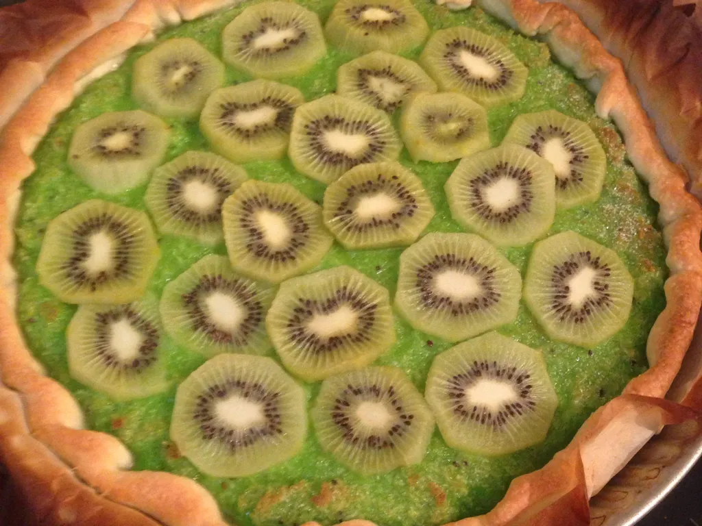 Tarte Au Kiwis Et A La Noix De Coco Recette De Tarte Au Kiwis Et A La Noix De Coco