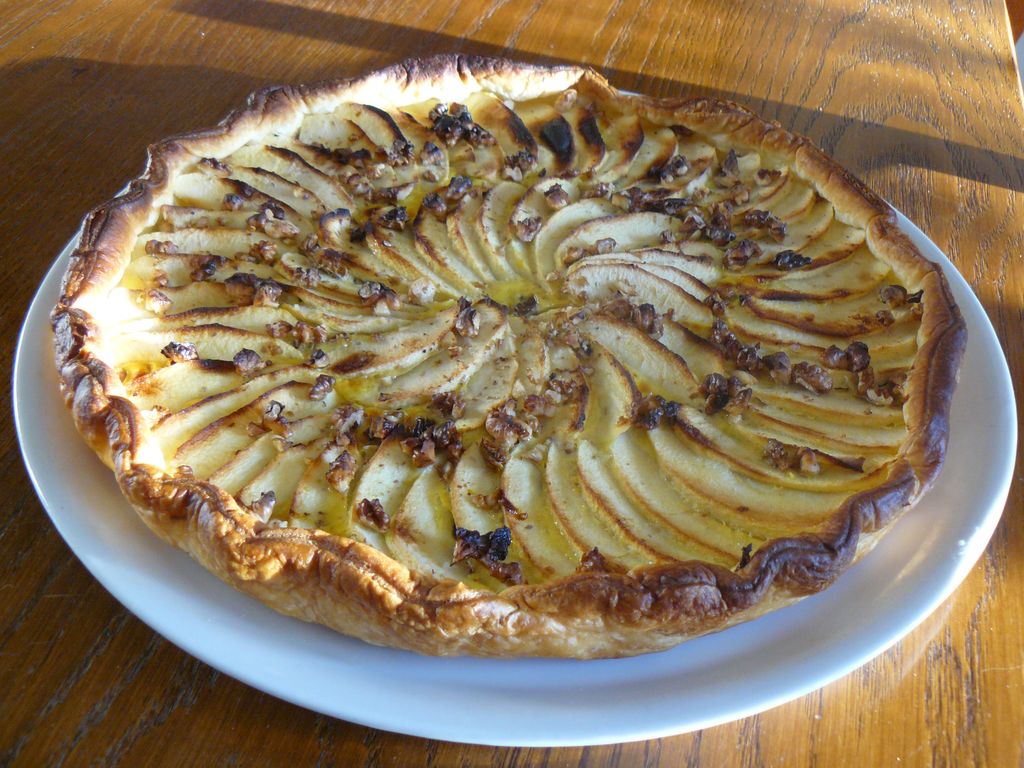 Tarte Aux Pommes, Noix Et Raisins : Recette De Tarte Aux Pommes, Noix ...