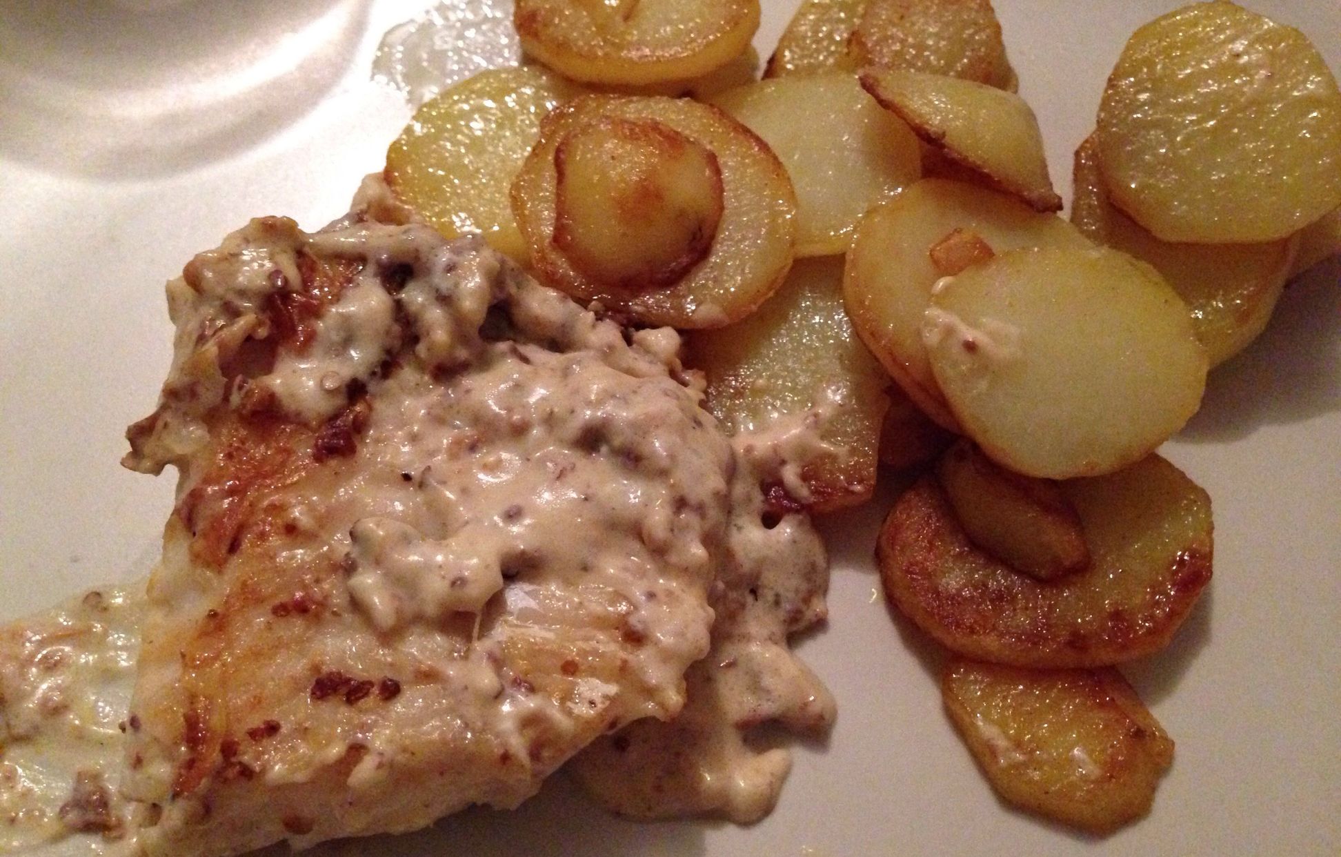 Filets de julienne à la moutarde à l'ancienne : Recette de Filets de