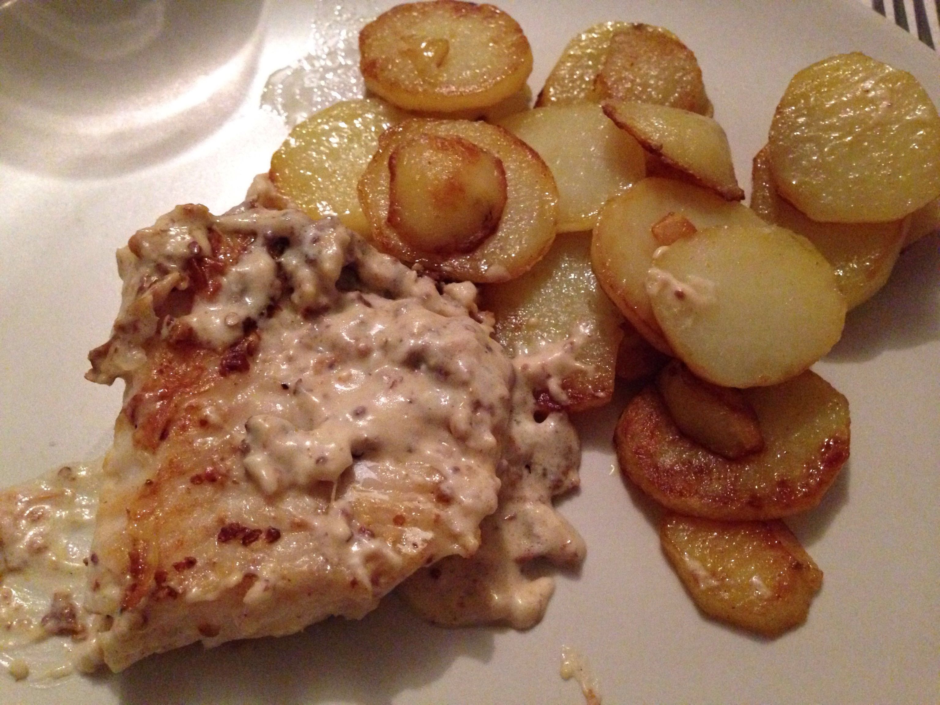 Filets de julienne à la moutarde à l'ancienne : Recette de Filets de
