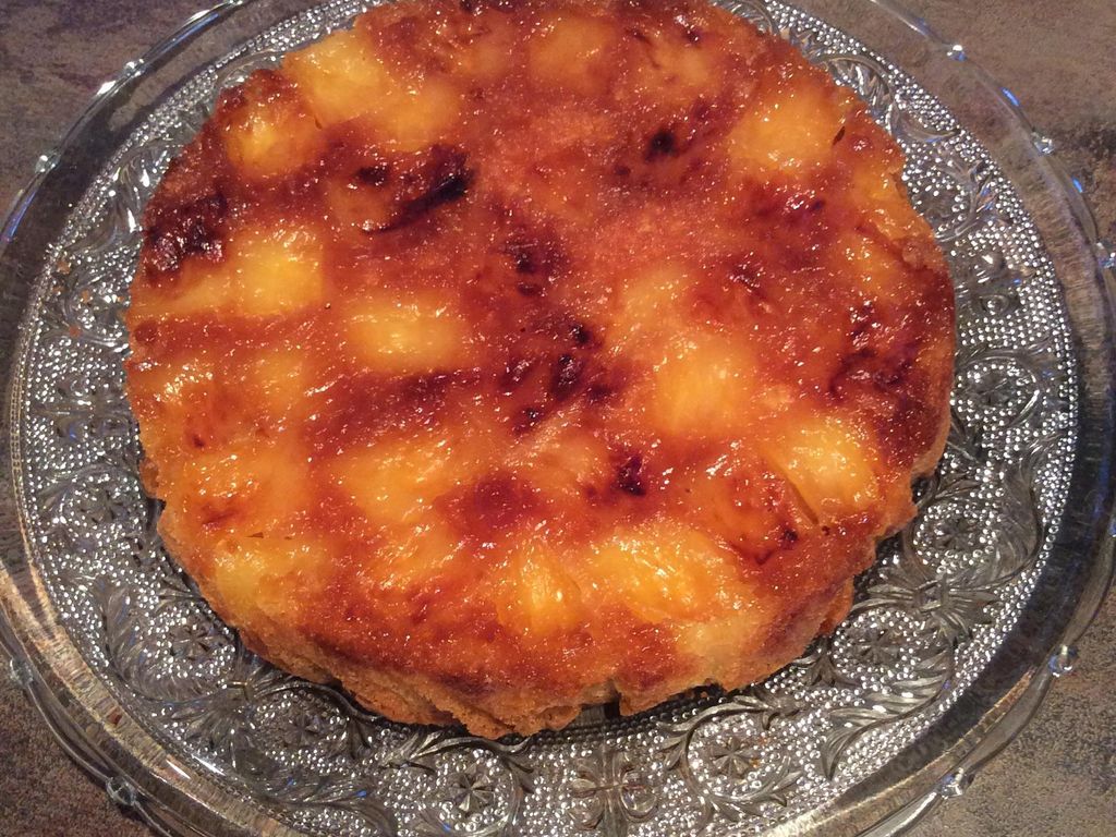 Moelleux Ananas, Caramel Beurre Salé : Recette De Moelleux Ananas ...