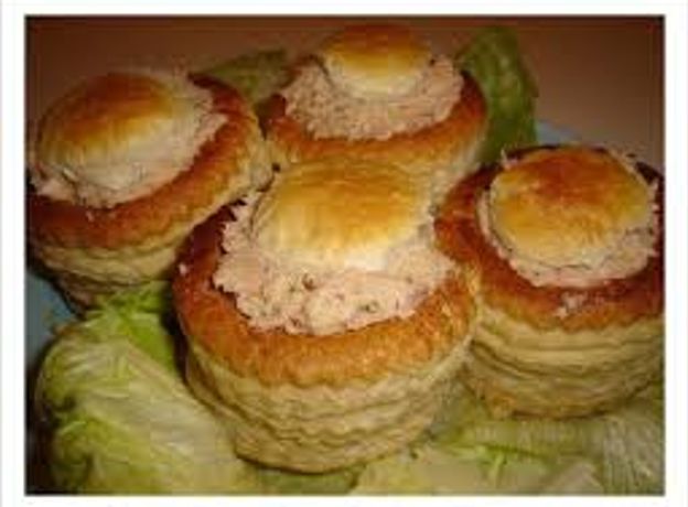 bouchées à la reine au poisson : Recette de bouchées à la reine au