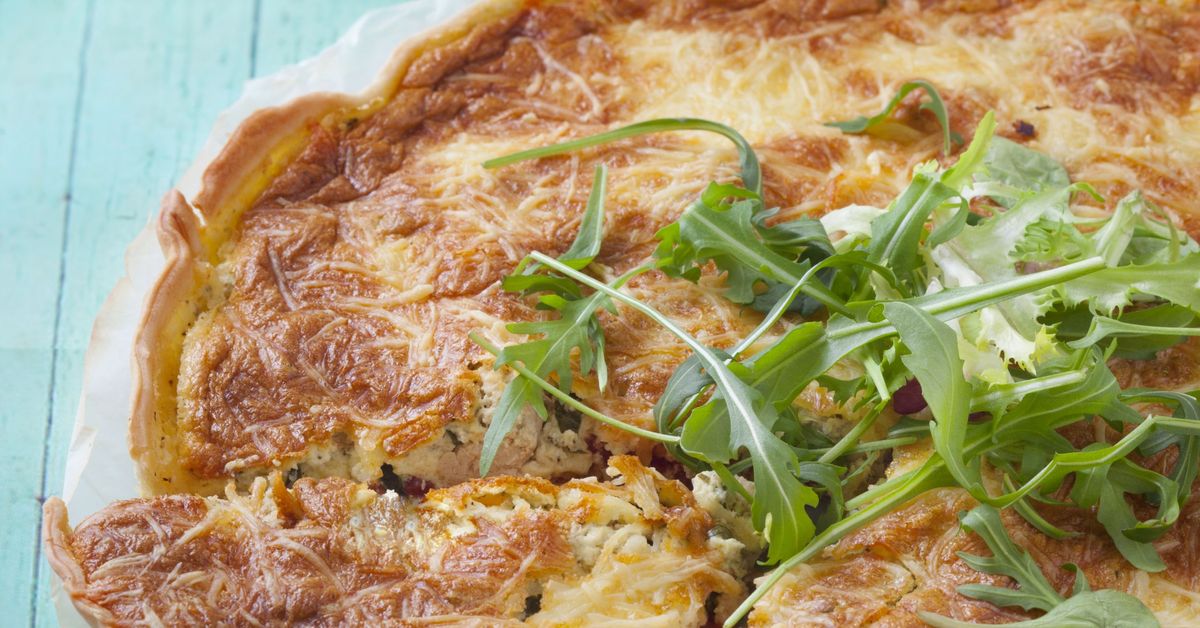 Quiche soufflée au tofu recette de Quiche soufflée au tofu