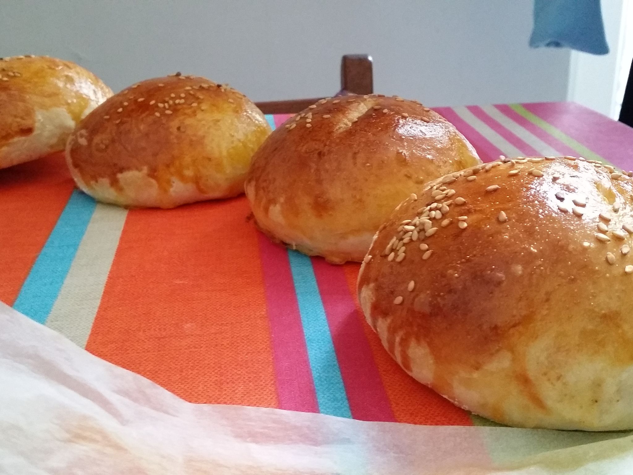 Pain hamburger Recette de Pain hamburger Marmiton
