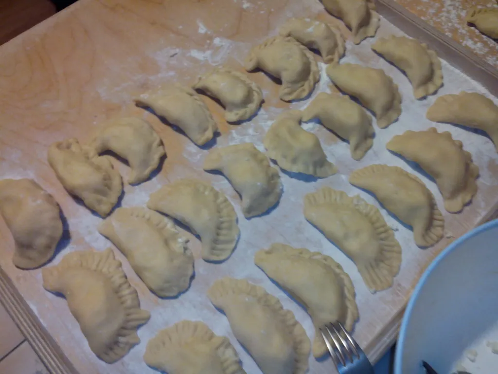 pierogi ruskie (au fromage)